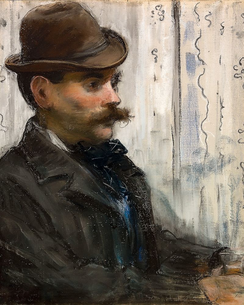 Portrait of Alphonse Maureau art print by Edouard Manet for $57.95 CAD