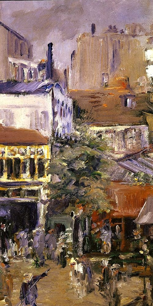 View taken near Place Clichy art print by Edouard Manet for $57.95 CAD