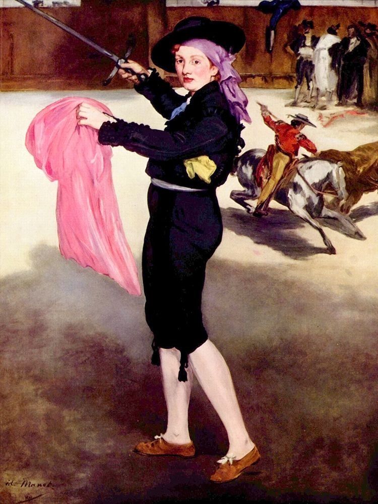 Mademoiselle V. in the Costume of an Espada art print by Edouard Manet for $57.95 CAD