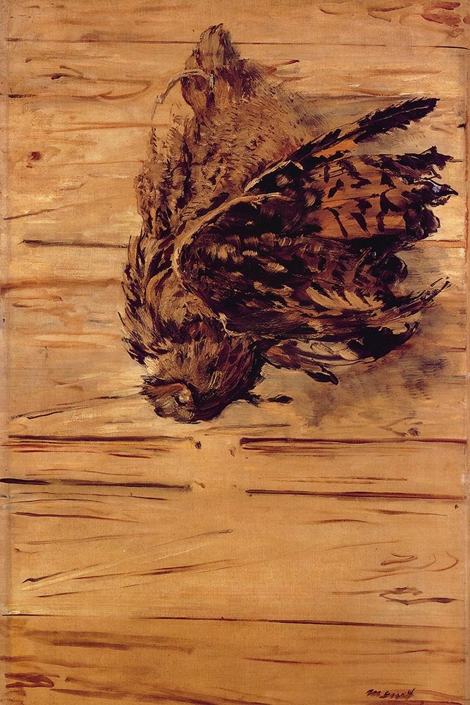 Dead Eagle Owl art print by Edouard Manet for $57.95 CAD