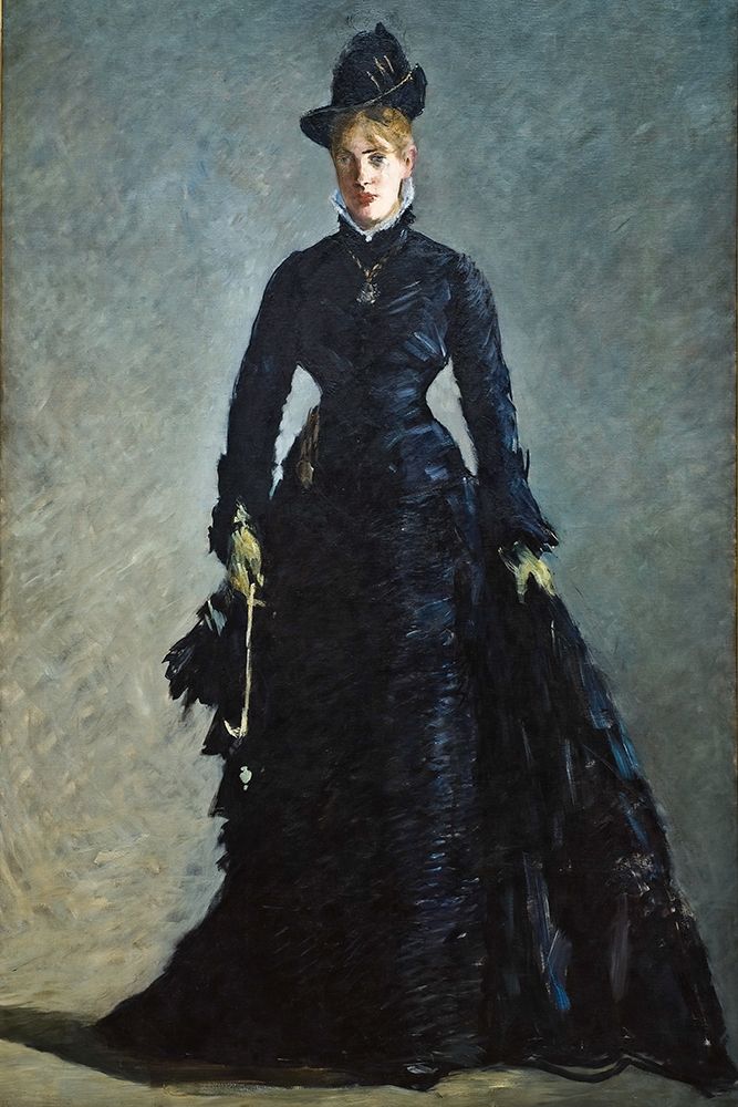 A Parisian Lady art print by Edouard Manet for $57.95 CAD