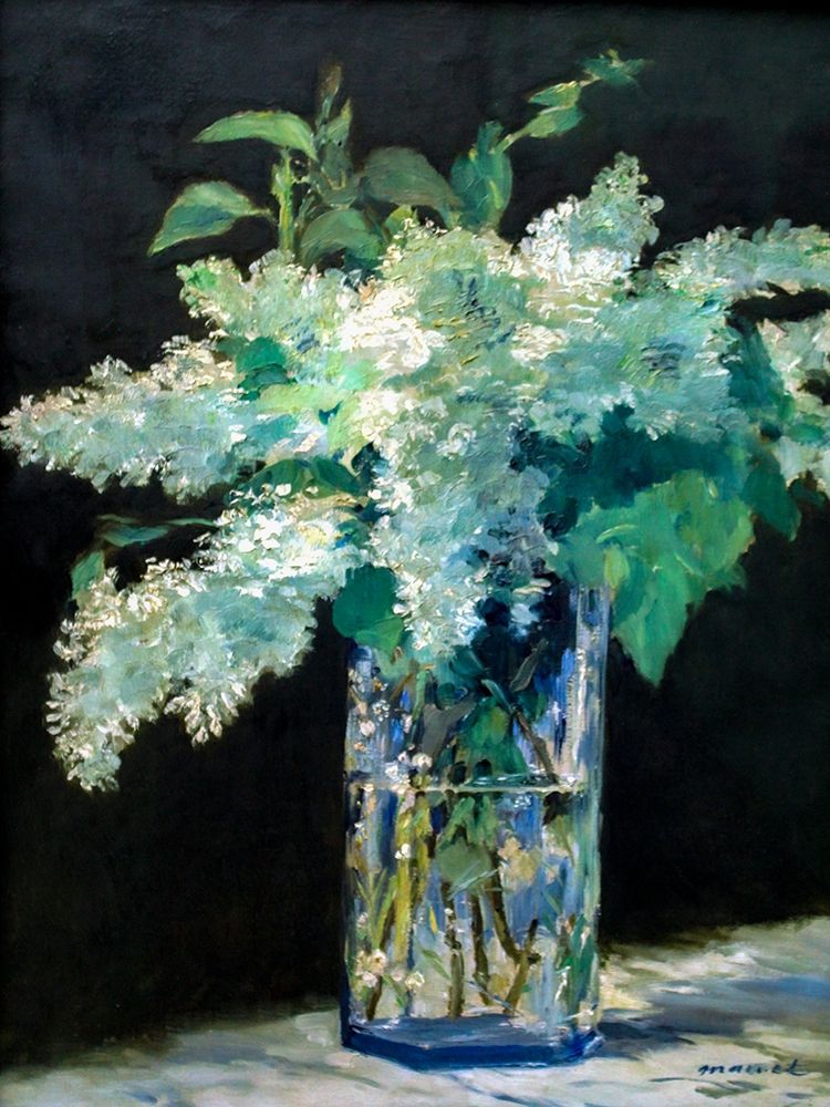 White Lilac art print by Edouard Manet for $57.95 CAD
