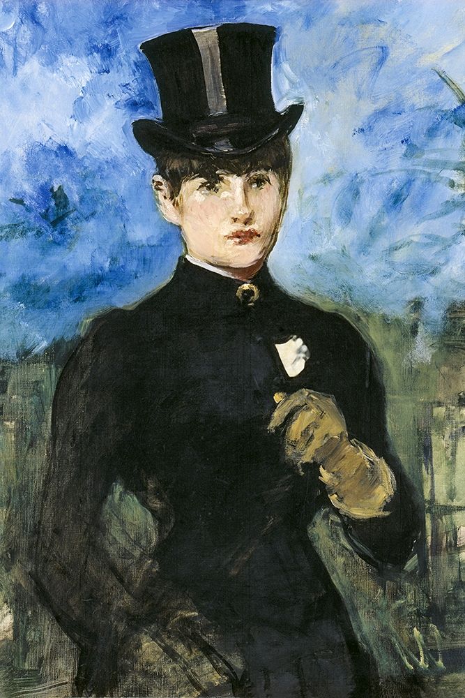 Horsewoman, Fullface art print by Edouard Manet for $57.95 CAD