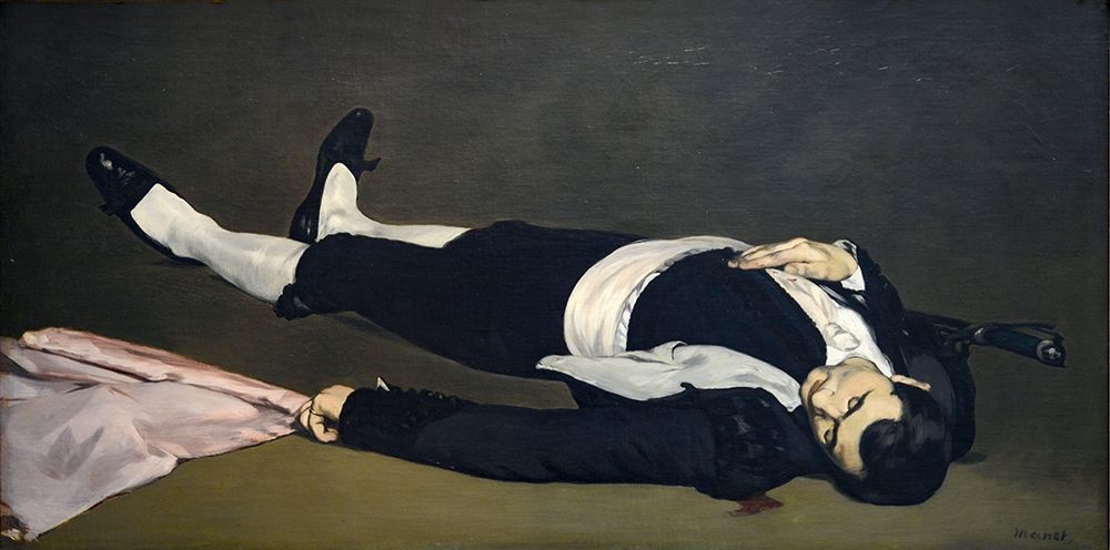 The Dead Toreador art print by Edouard Manet for $57.95 CAD