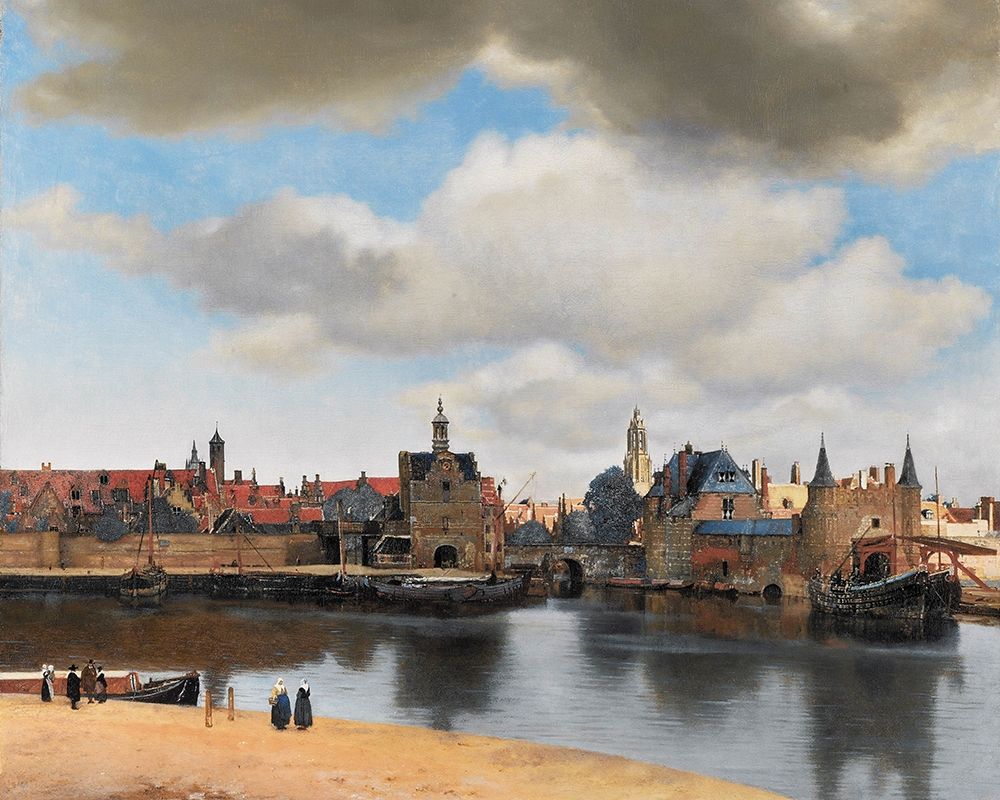 View of Delft art print by Johannes Vermeer for $57.95 CAD