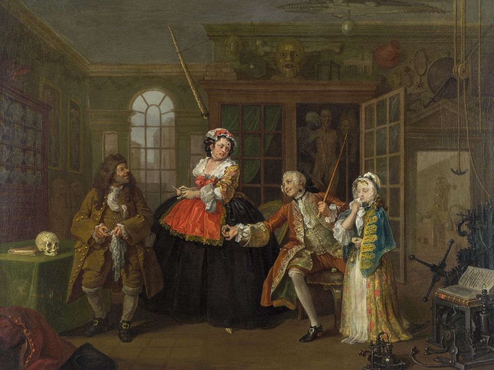 Marriage A la Mode 3 The Inspection art print by William Hogarth for $57.95 CAD