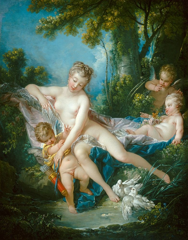 Venus Consoling Love art print by Francois Boucher for $57.95 CAD