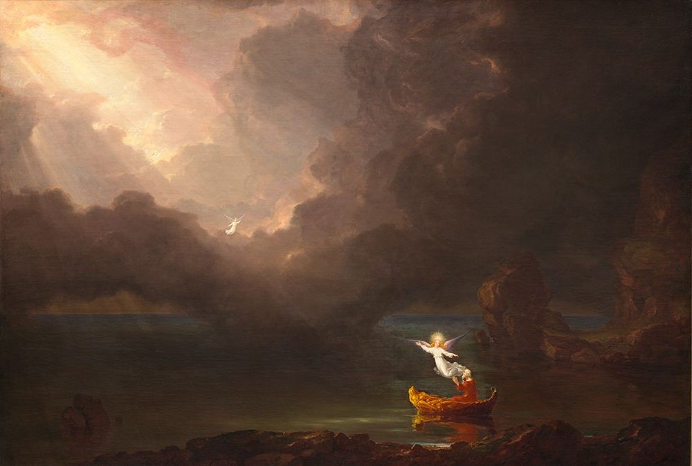 The Voyage of Life Old Age art print by Thomas Cole for $57.95 CAD
