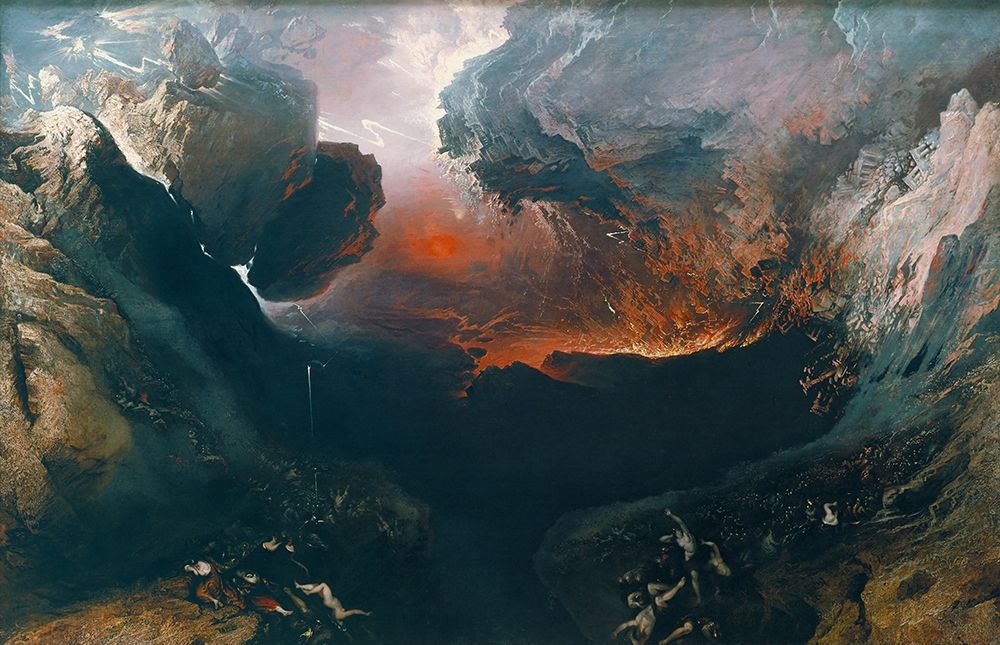 The Great Day of His Wrath art print by John Martin for $57.95 CAD