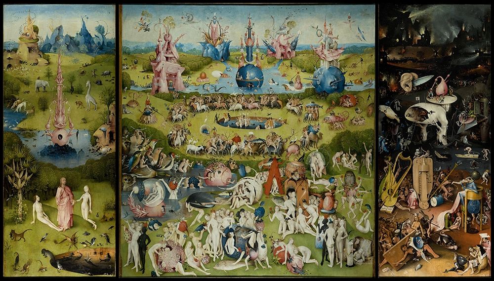 The Garden of Earthly Delights art print by Hieronymus Bosch for $57.95 CAD