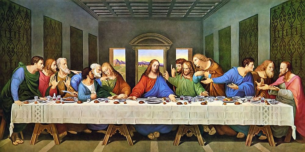 The Last Supper Original art print by Leonardo da Vinci for $57.95 CAD