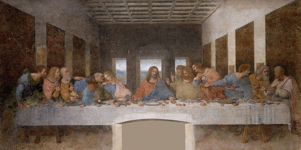 The Last Supper Restored art print by Leonardo da Vinci for $57.95 CAD