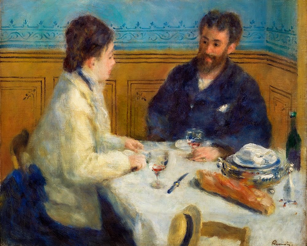 Luncheon 1875 art print by Pierre-Auguste Renoir for $57.95 CAD