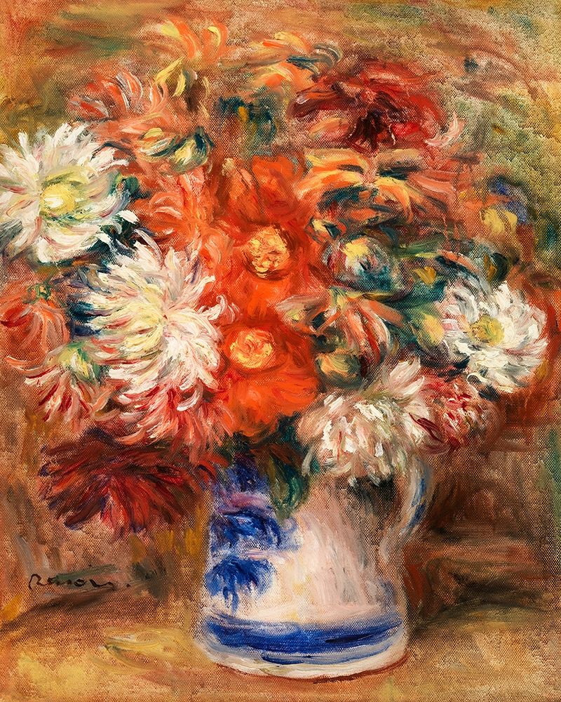 Bouquet 1919 art print by Pierre-Auguste Renoir for $57.95 CAD