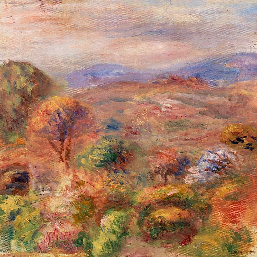Landscape 1911 art print by Pierre-Auguste Renoir for $57.95 CAD