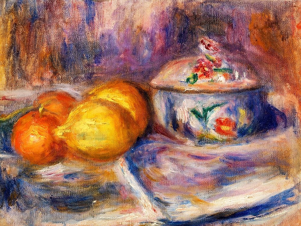 Fruit and Bonbonniere 1917 art print by Pierre-Auguste Renoir for $57.95 CAD