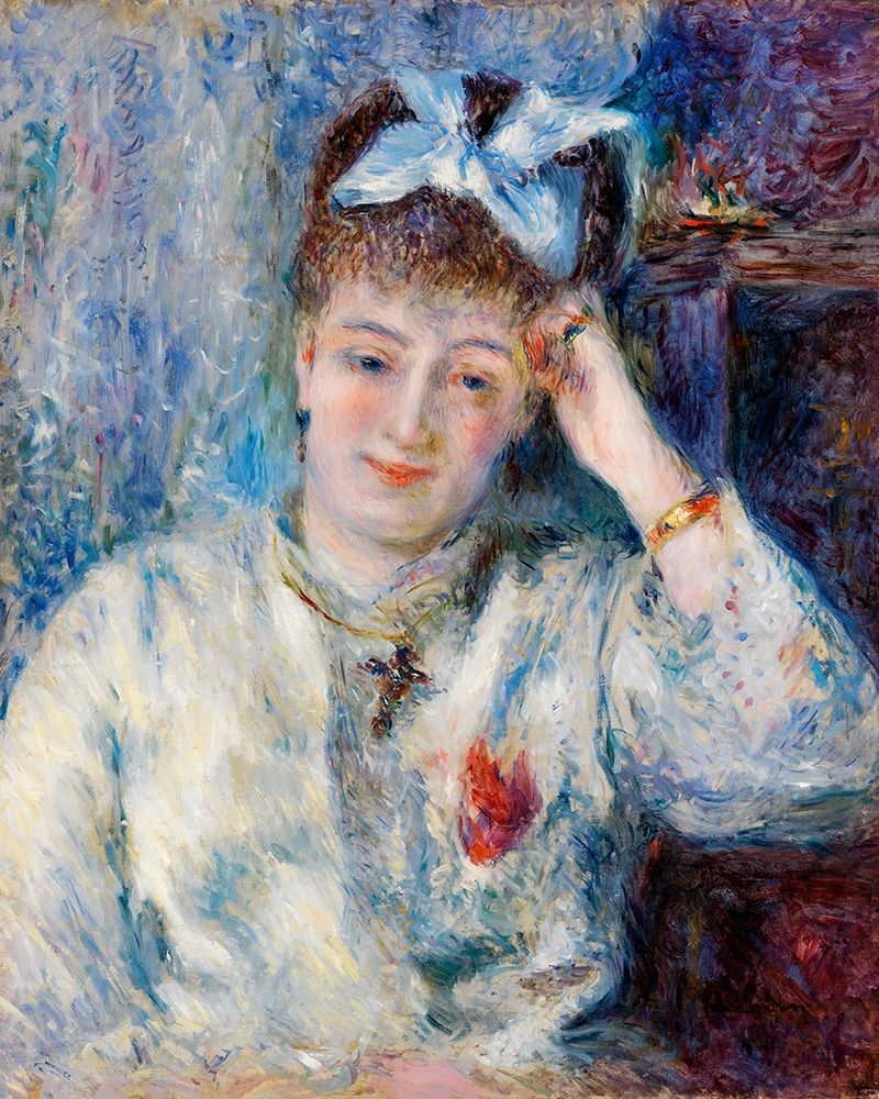 Portrait of Mademoiselle Marie Murer art print by Pierre-Auguste Renoir for $57.95 CAD