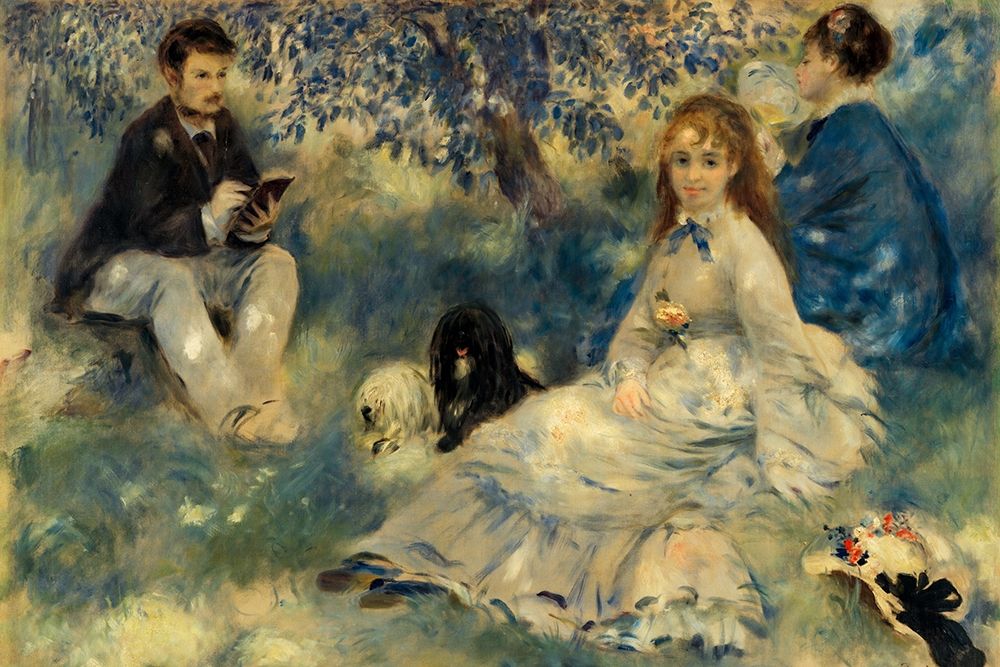 Henriot Family 1875 art print by Pierre-Auguste Renoir for $57.95 CAD