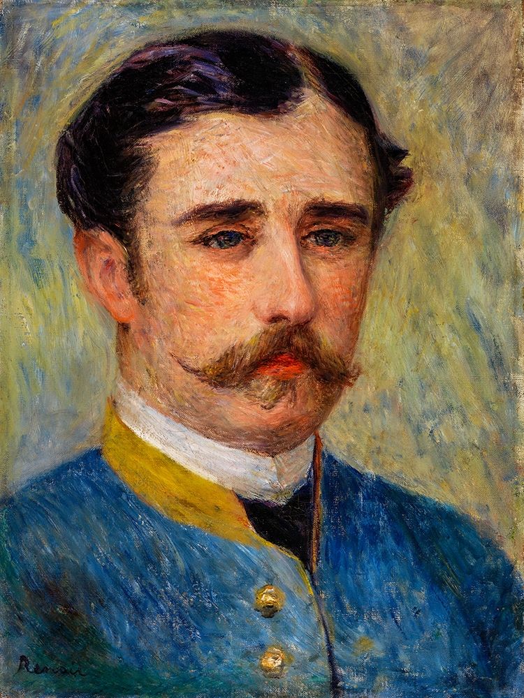 Portrait of a Man 1879 art print by Pierre-Auguste Renoir for $57.95 CAD