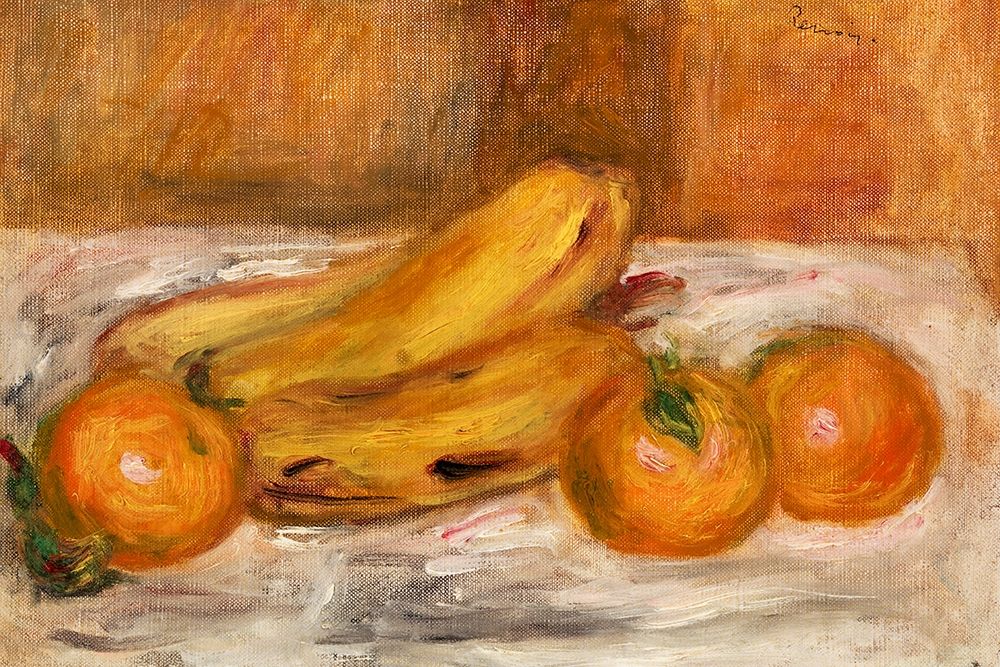Oranges and Bananas 1913 art print by Pierre-Auguste Renoir for $57.95 CAD