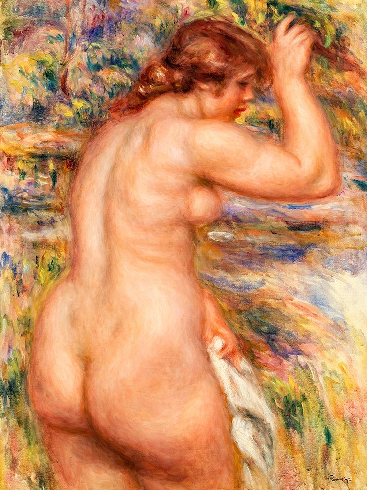 Nude in a Landscape 1917 art print by Pierre-Auguste Renoir for $57.95 CAD