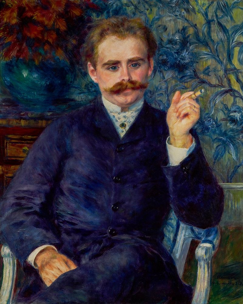 Albert Cahen dAnvers 1881 art print by Pierre-Auguste Renoir for $57.95 CAD
