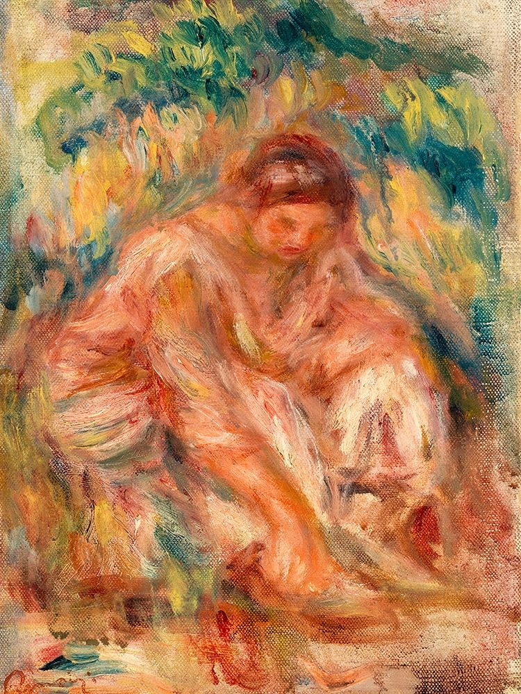 Sketch of a Woman 1916 art print by Pierre-Auguste Renoir for $57.95 CAD