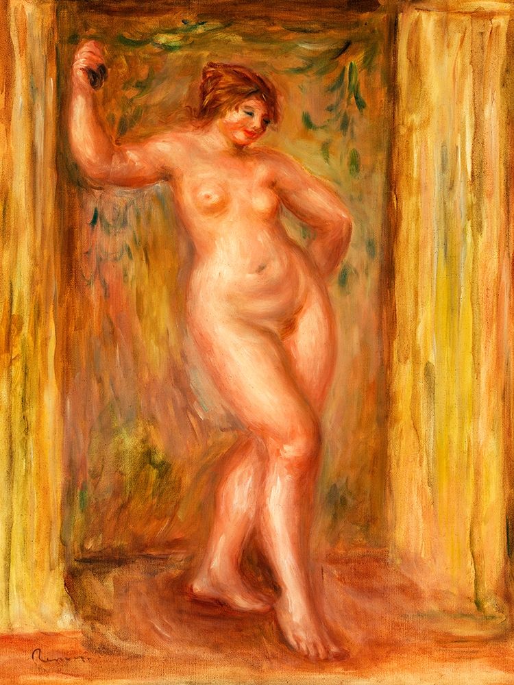 Nude with Castanets 1918 art print by Pierre-Auguste Renoir for $57.95 CAD