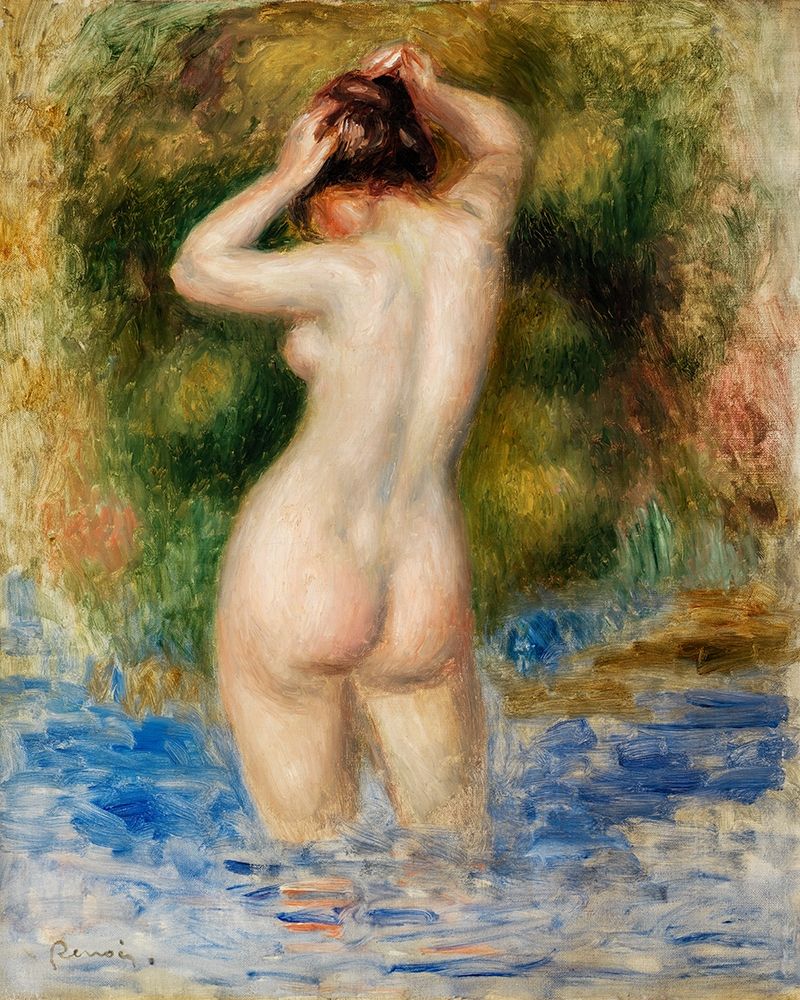 Bather 1890 art print by Pierre-Auguste Renoir for $57.95 CAD