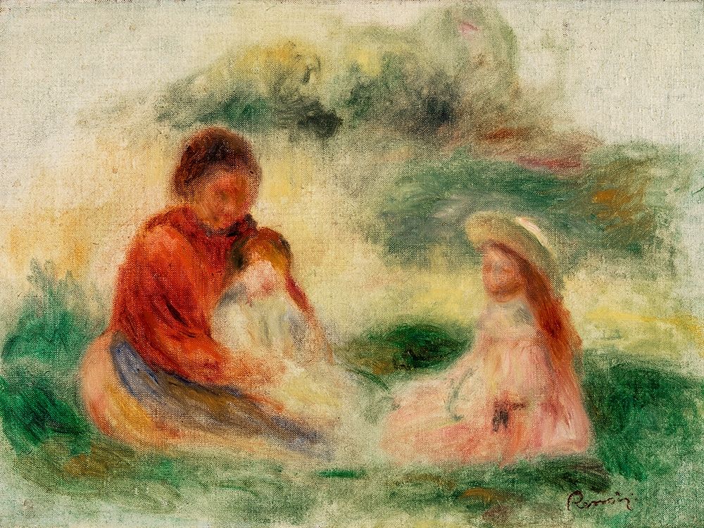 Young Family art print by Pierre-Auguste Renoir for $57.95 CAD