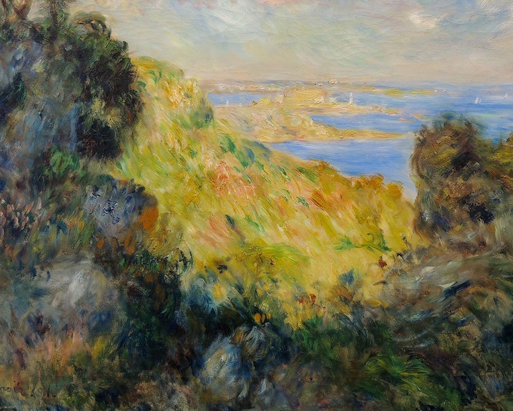Bay of Salerne art print by Pierre-Auguste Renoir for $57.95 CAD