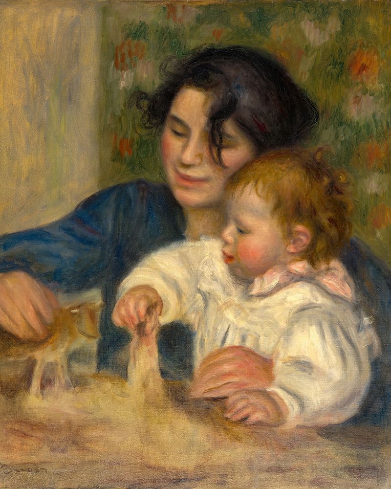 Gabrielle and Jean art print by Pierre-Auguste Renoir for $57.95 CAD