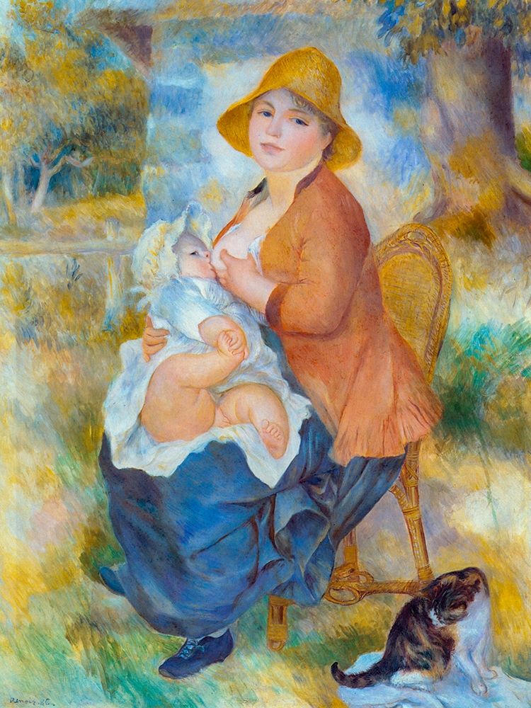 Maternity art print by Pierre-Auguste Renoir for $57.95 CAD