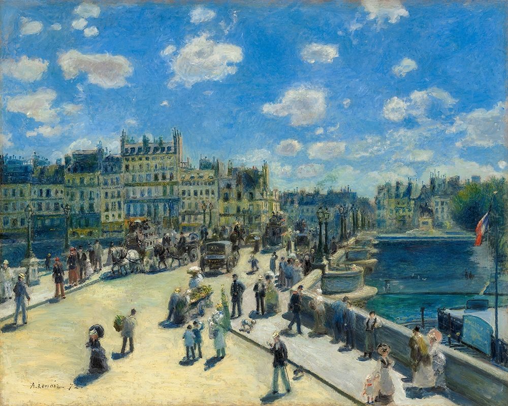 Pont Neuf art print by Pierre-Auguste Renoir for $57.95 CAD
