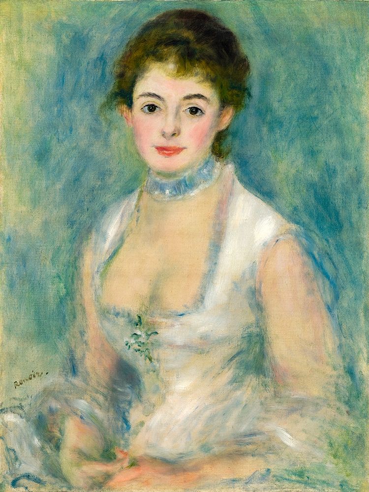 Portrait of Madame Henriot art print by Pierre-Auguste Renoir for $57.95 CAD