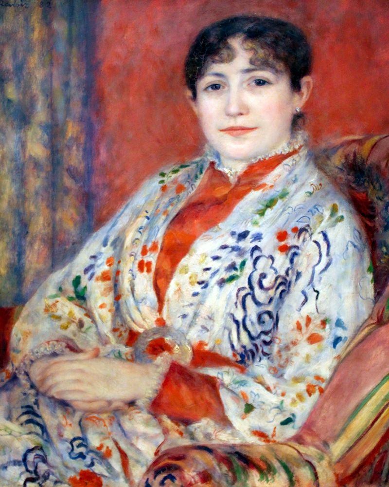 Portrait of Madame Henriot art print by Pierre-Auguste Renoir for $57.95 CAD