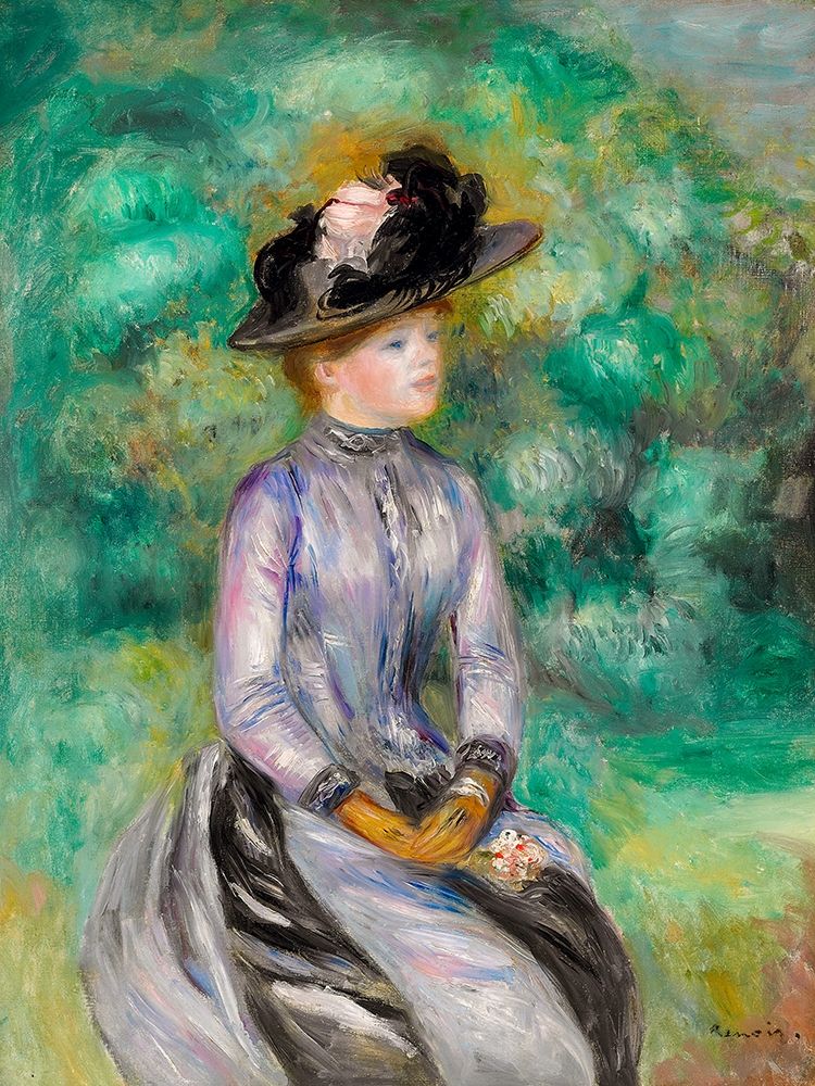 Adrienne art print by Pierre-Auguste Renoir for $57.95 CAD