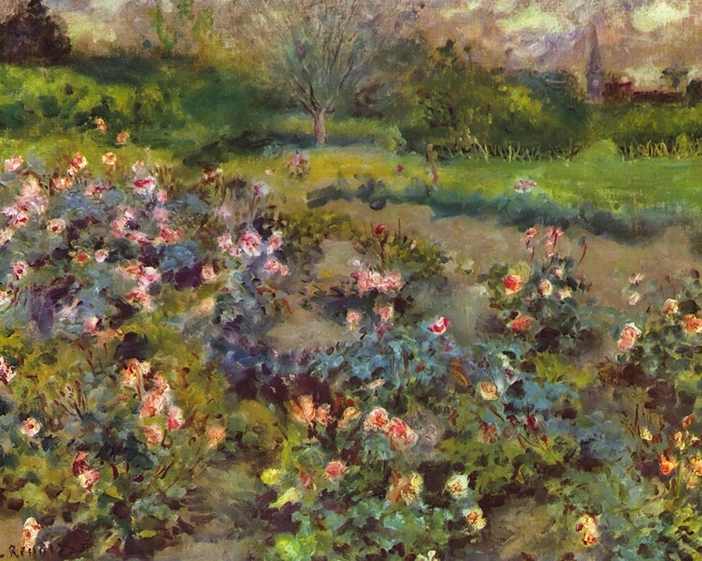 Rosenhain art print by Pierre-Auguste Renoir for $57.95 CAD