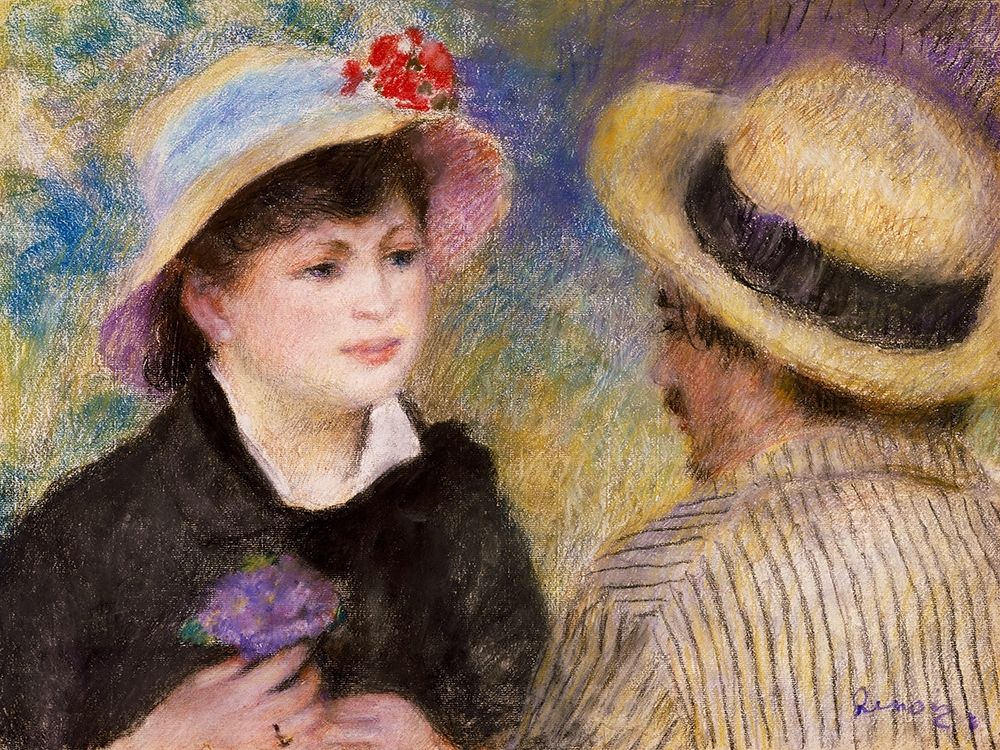 Boating Couple art print by Pierre-Auguste Renoir for $57.95 CAD