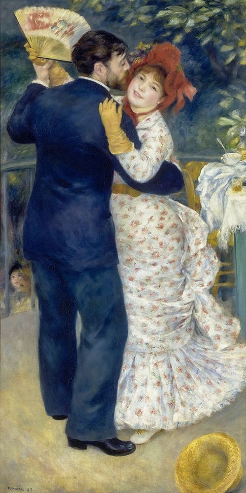 Country Dance art print by Pierre-Auguste Renoir for $57.95 CAD