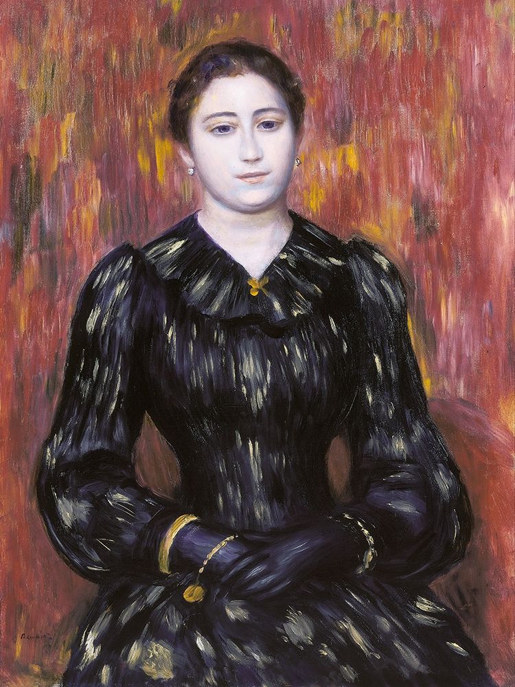 Portrait of Mme. Paulin art print by Pierre-Auguste Renoir for $57.95 CAD