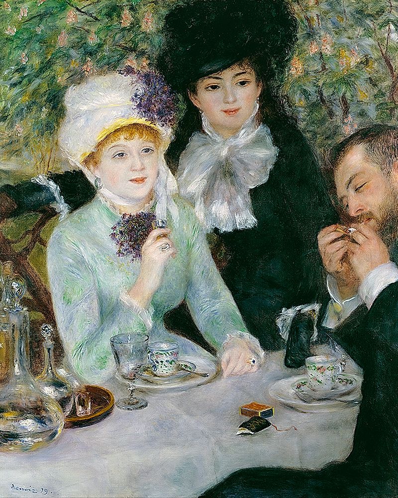 After the Luncheon art print by Pierre-Auguste Renoir for $57.95 CAD