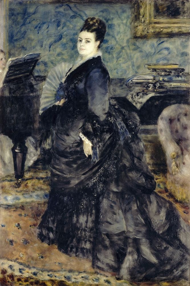 Portrait of a Woman, Mme Georges Hartmann art print by Pierre-Auguste Renoir for $57.95 CAD