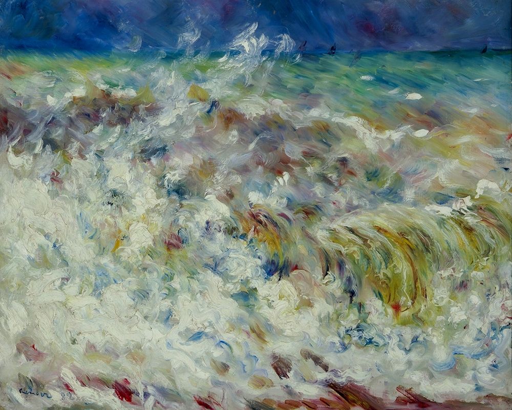 The Wave art print by Pierre-Auguste Renoir for $57.95 CAD
