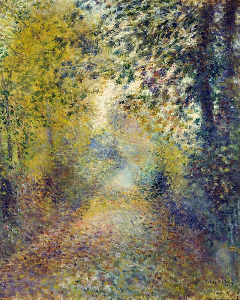 In the Woods art print by Pierre-Auguste Renoir for $57.95 CAD