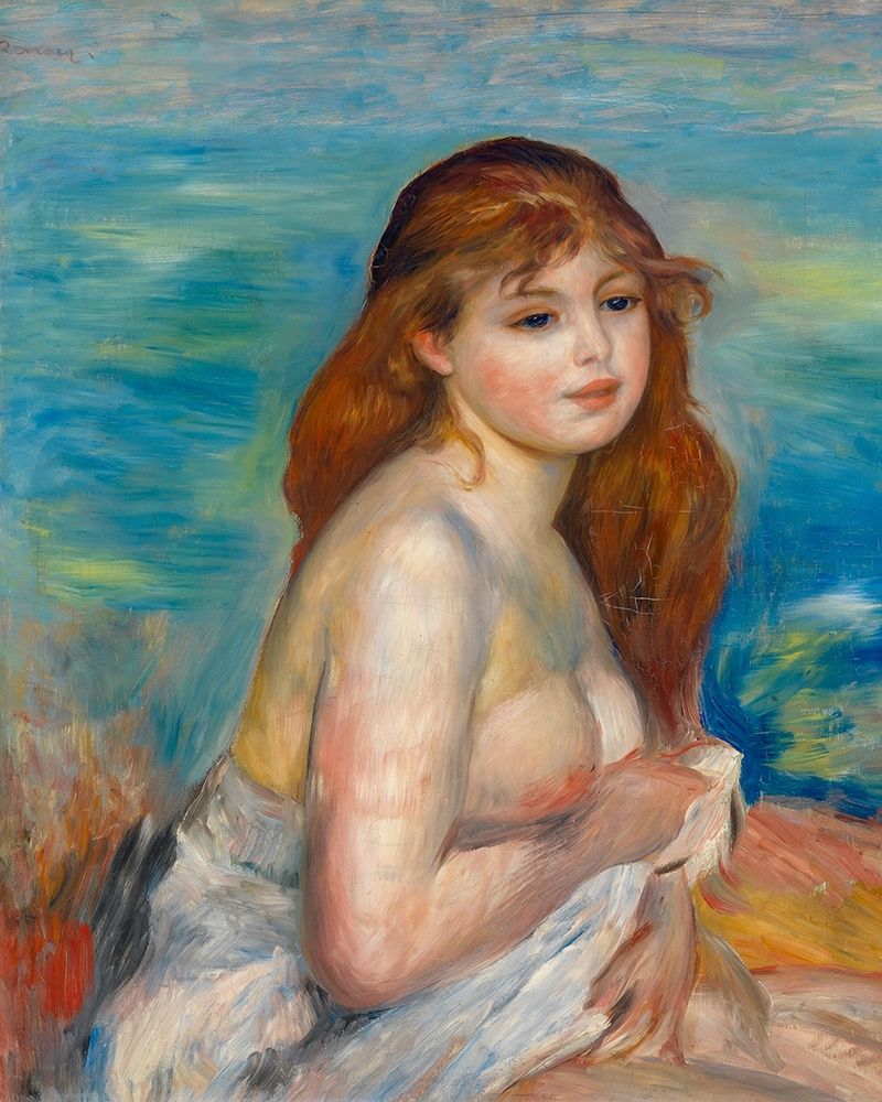 Etter badet art print by Pierre-Auguste Renoir for $57.95 CAD