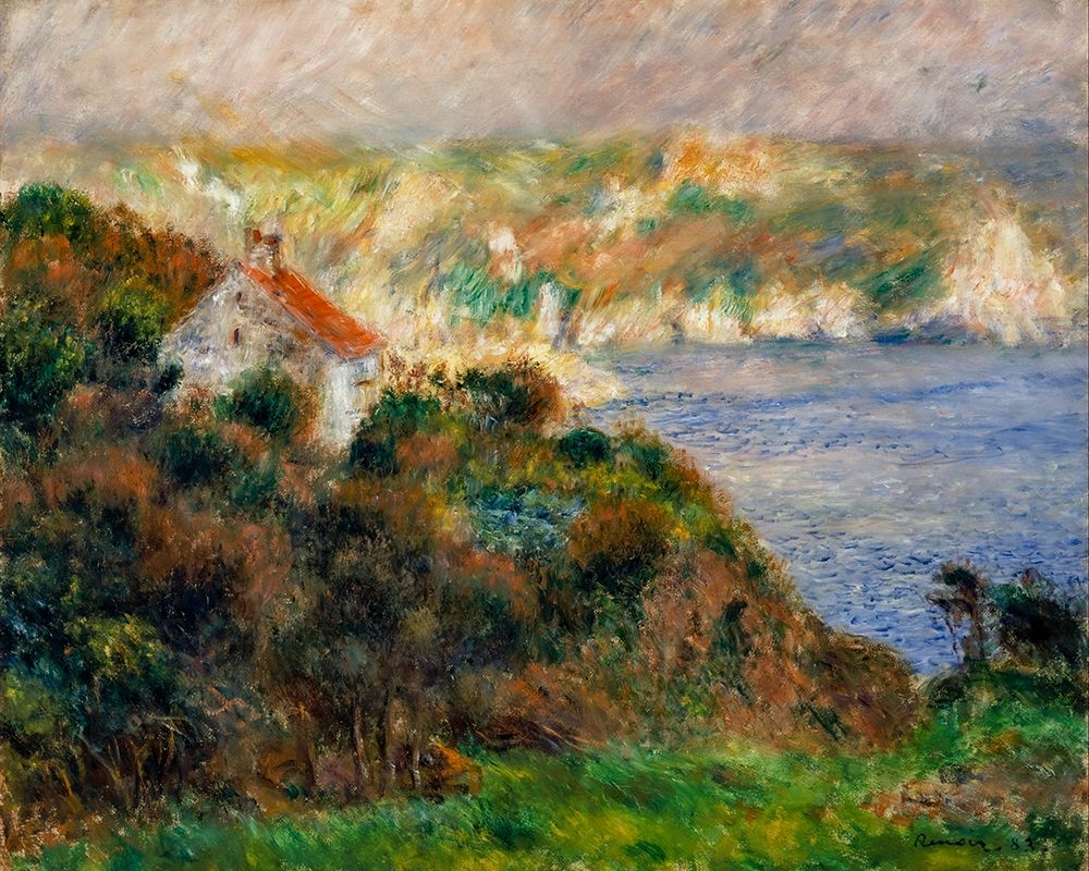 Fog on Guernsey art print by Pierre-Auguste Renoir for $57.95 CAD