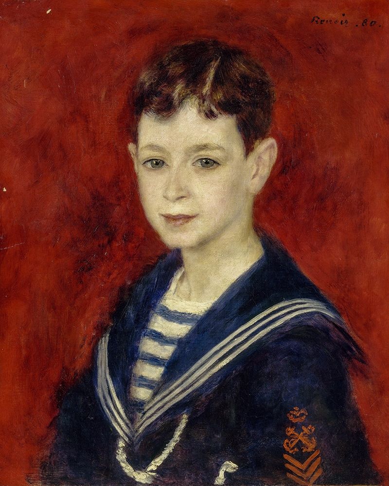 Fernand Halphen as a Boy art print by Pierre-Auguste Renoir for $57.95 CAD