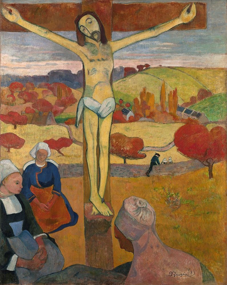 The Yellow Christ art print by Paul Gauguin for $57.95 CAD