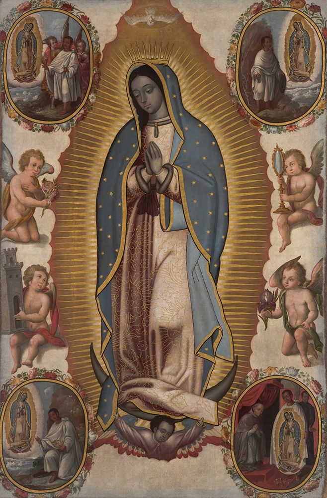 Virgin of Guadalupe art print by Unknown for $57.95 CAD